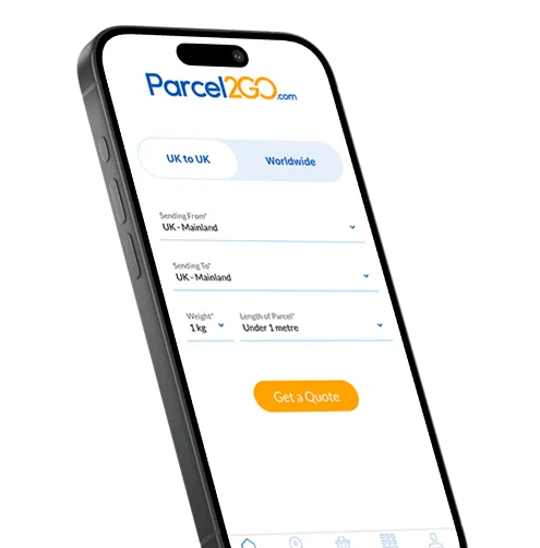 Parcel2Go preview screenshot