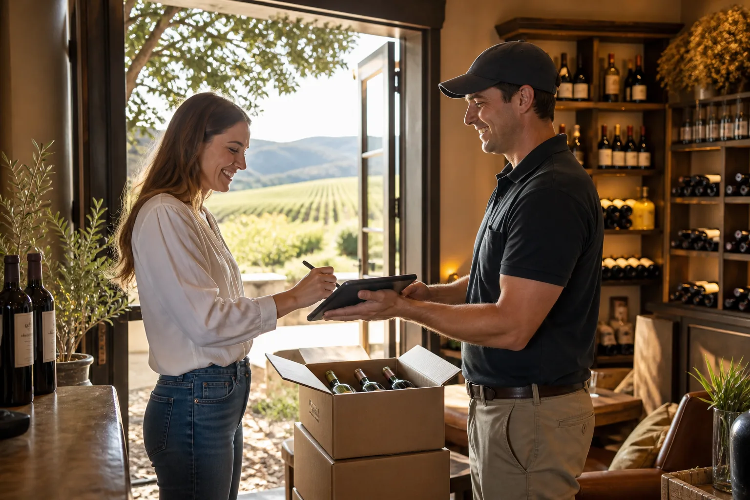 Wine Delivery Platform
