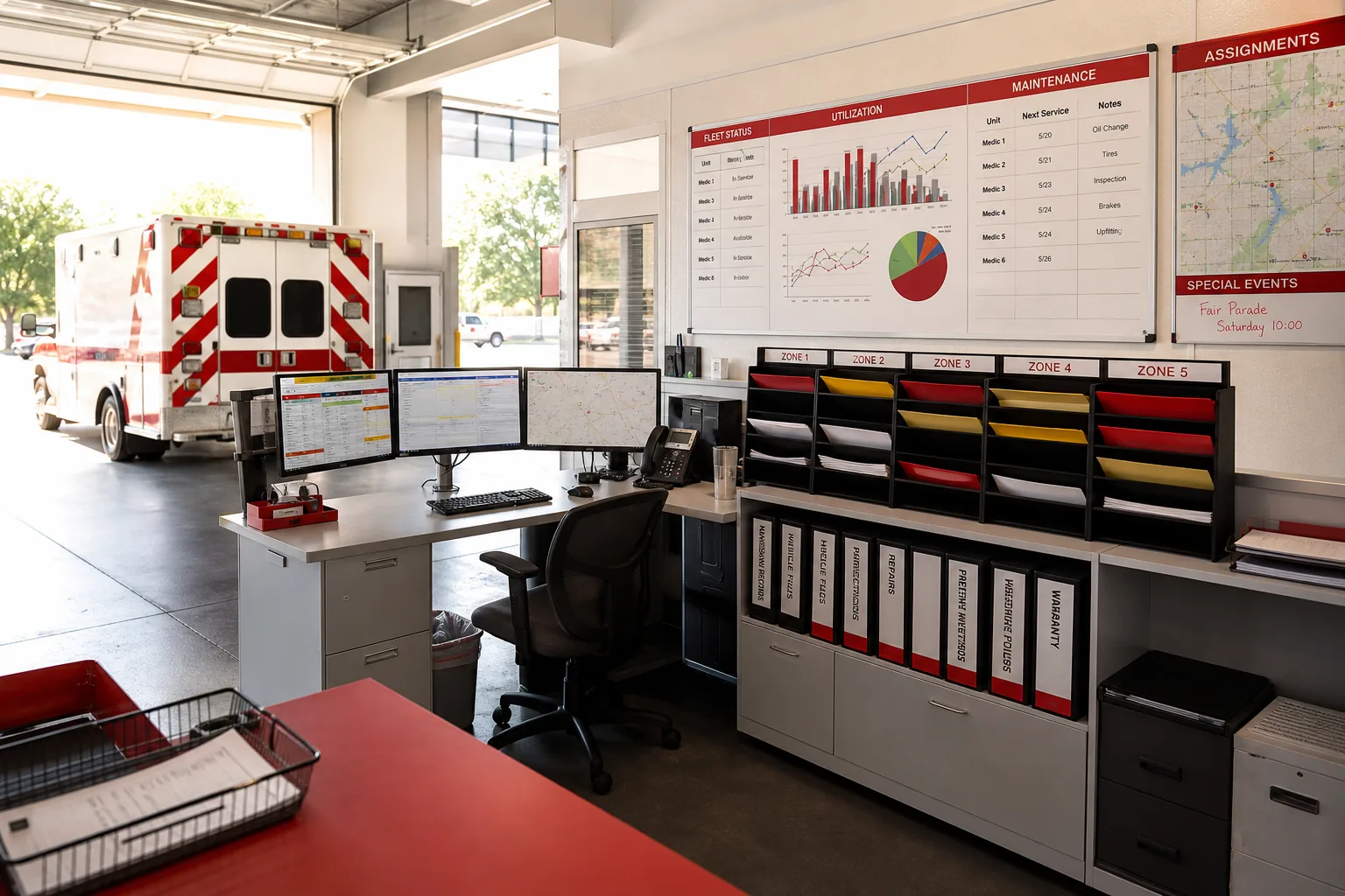 Ambulance Fleet Tracking Solution