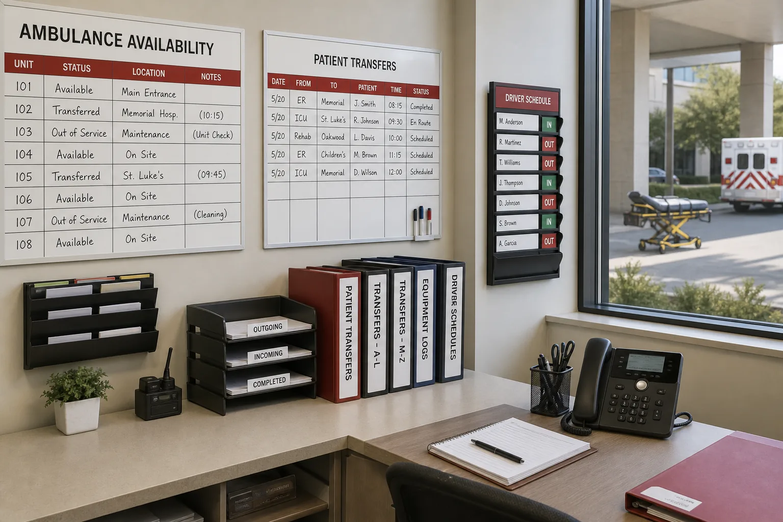Hospital Ambulance Management System