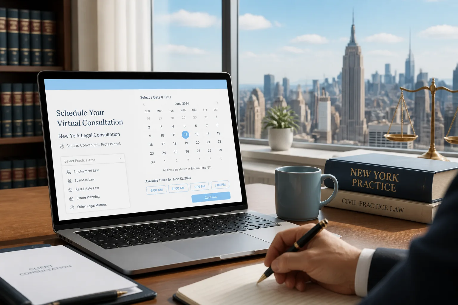 Legal Consultation Scheduling System