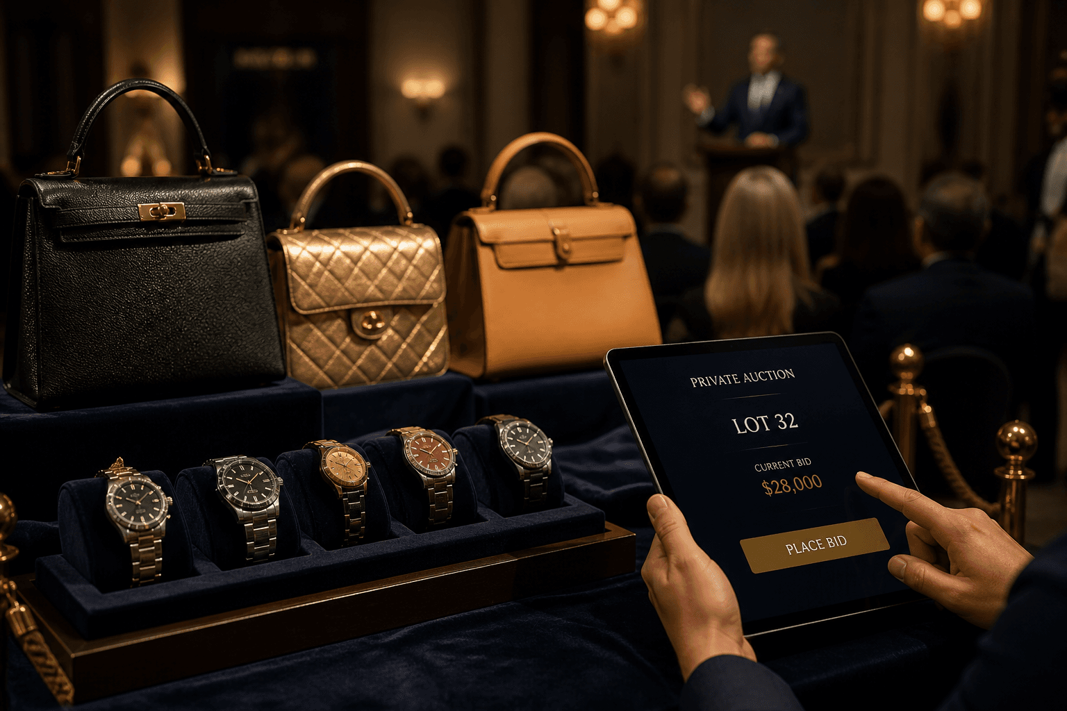 Luxury And Collectibles Auction Platform