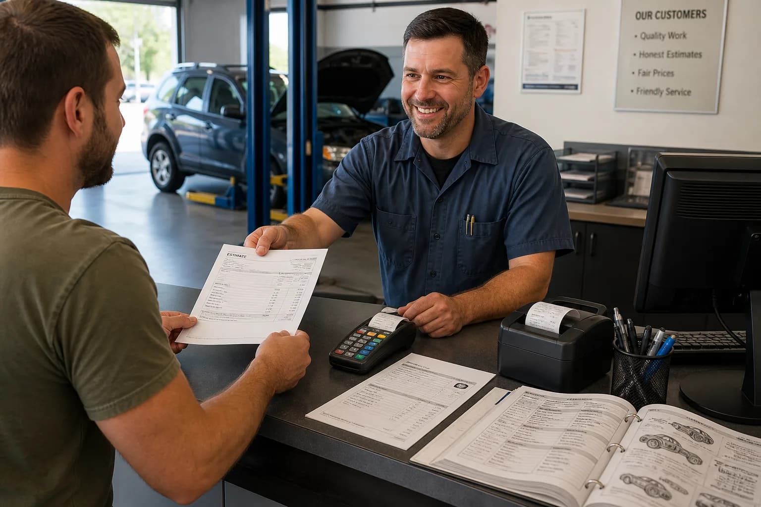 Auto Repair POS And Billing Software