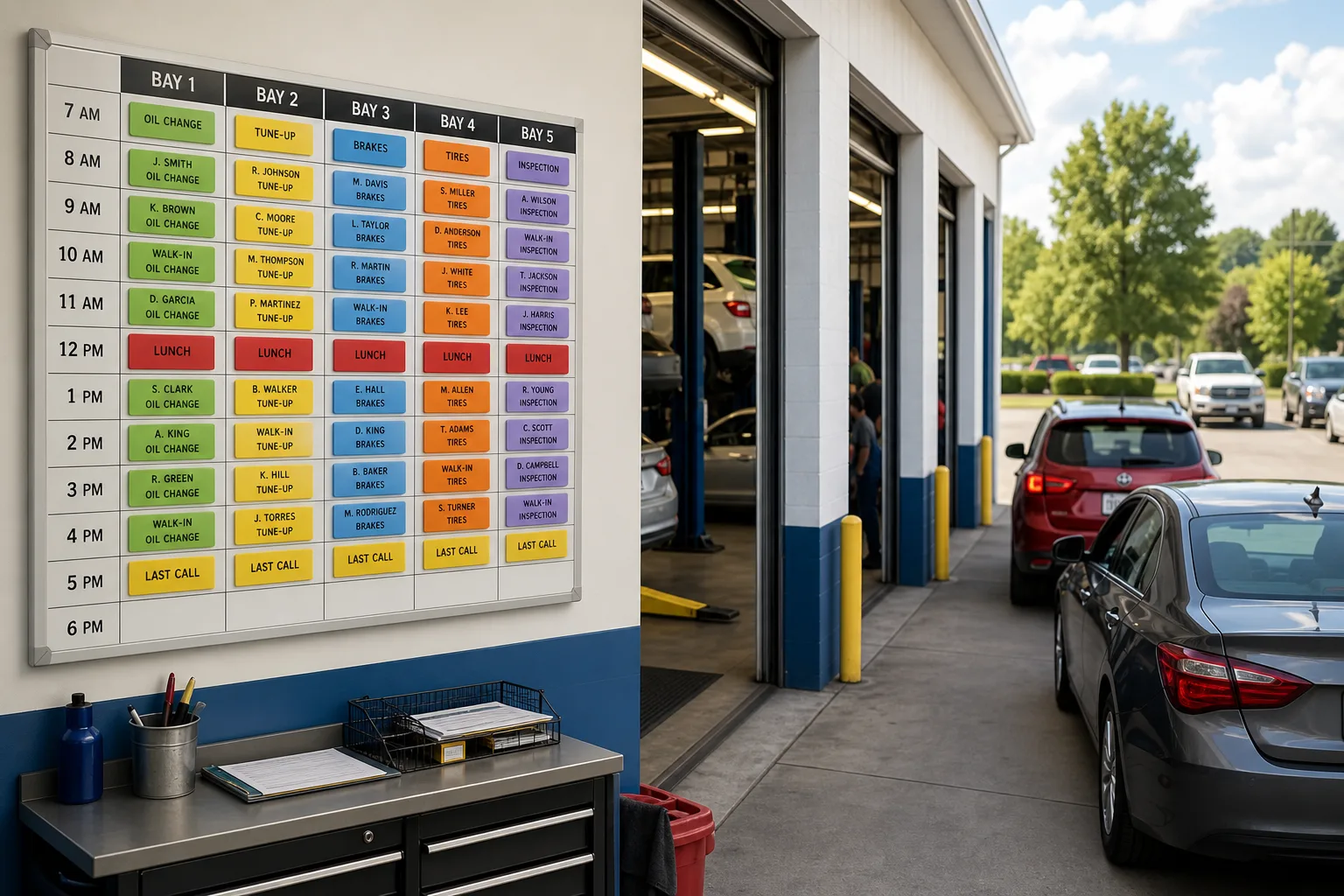Auto Repair Scheduling Software