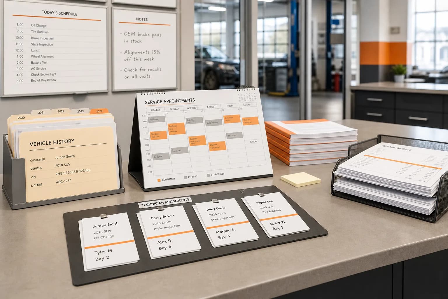 Automotive Service Management Software
