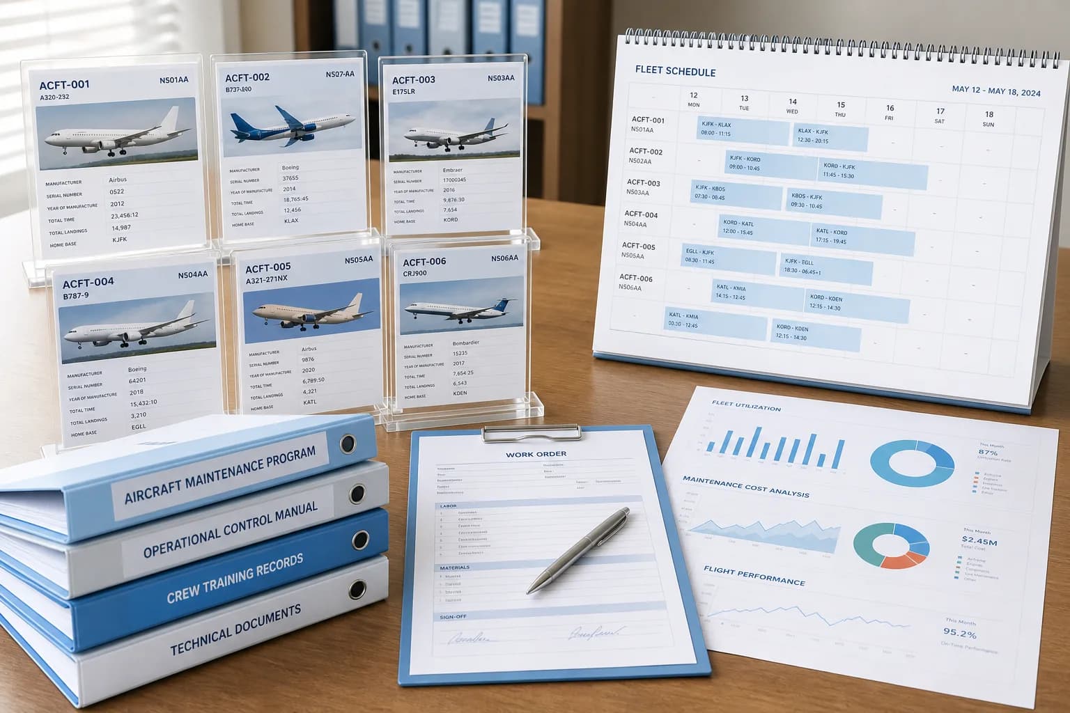 Aviation Fleet Management Platform