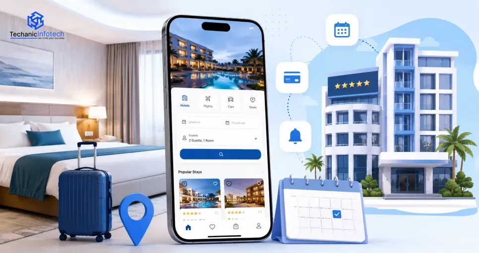 Hotel Booking App Development Cost: Features, Technology & Timeline