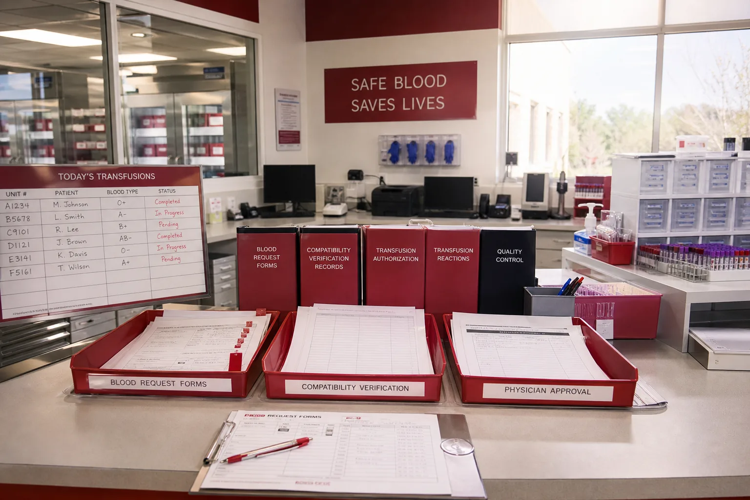 Hospital Blood Transfusion Management Software