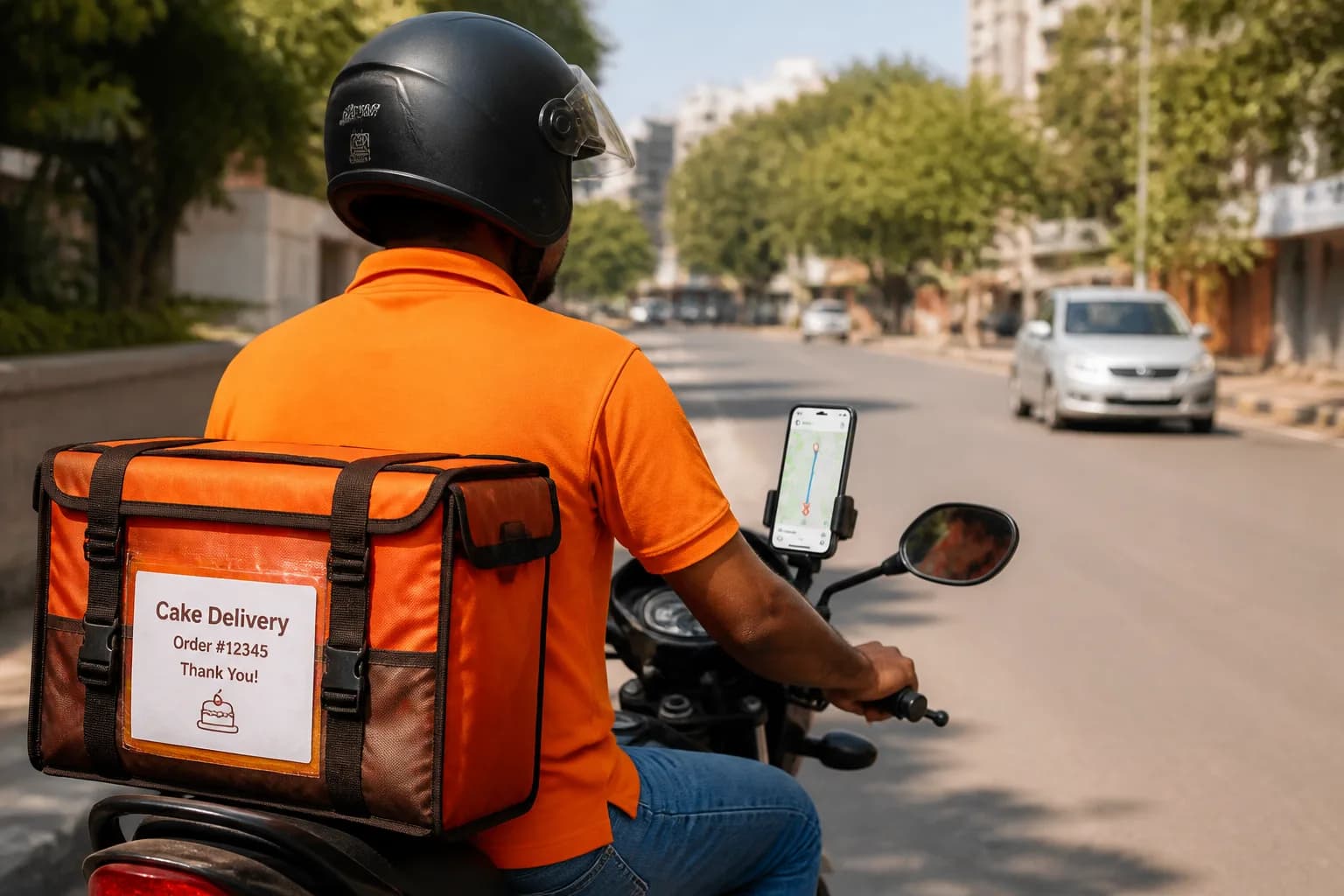 Delivery partner app with assignments, GPS navigation, and proof of delivery