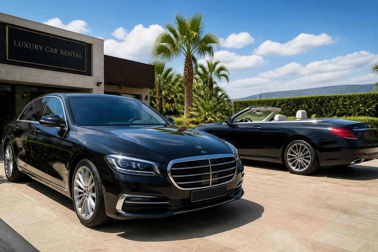 Luxury and commercial vehicle rental app with flexible pricing and booking
