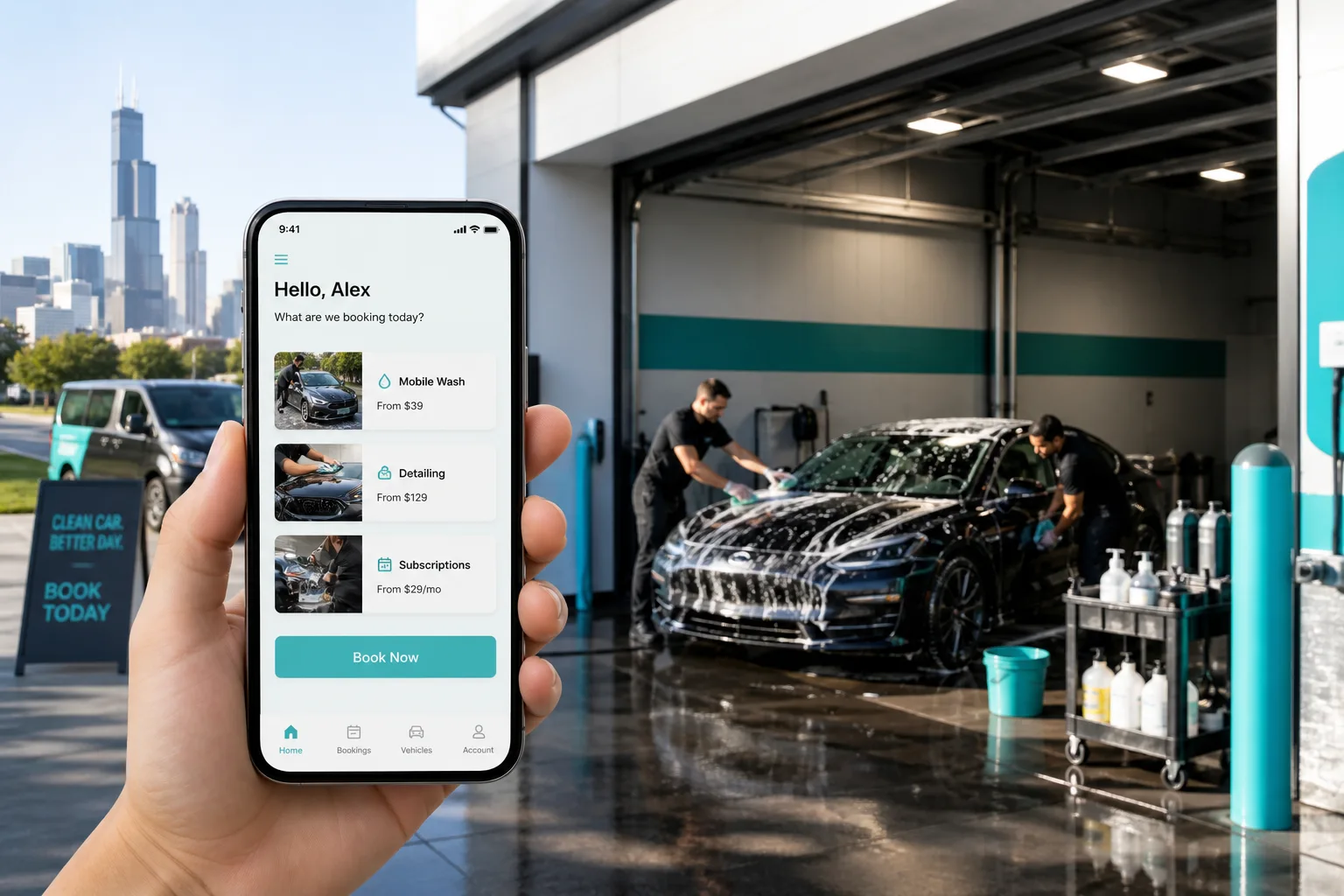 Automotive Service Booking Platform