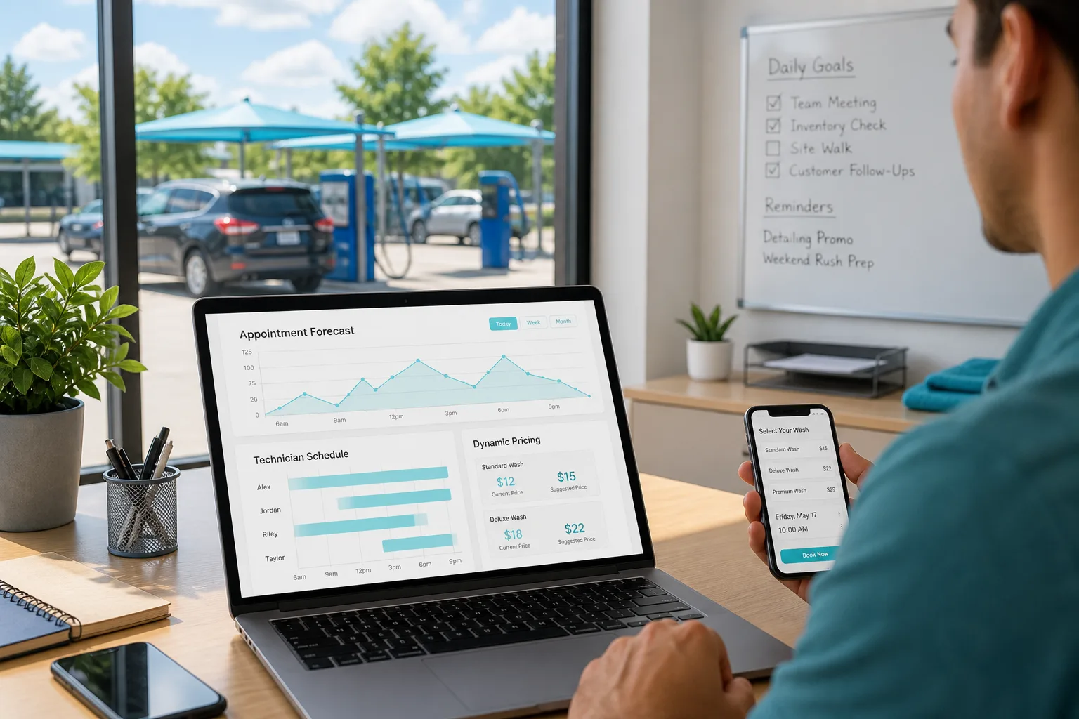AI Powered Car Wash App Development