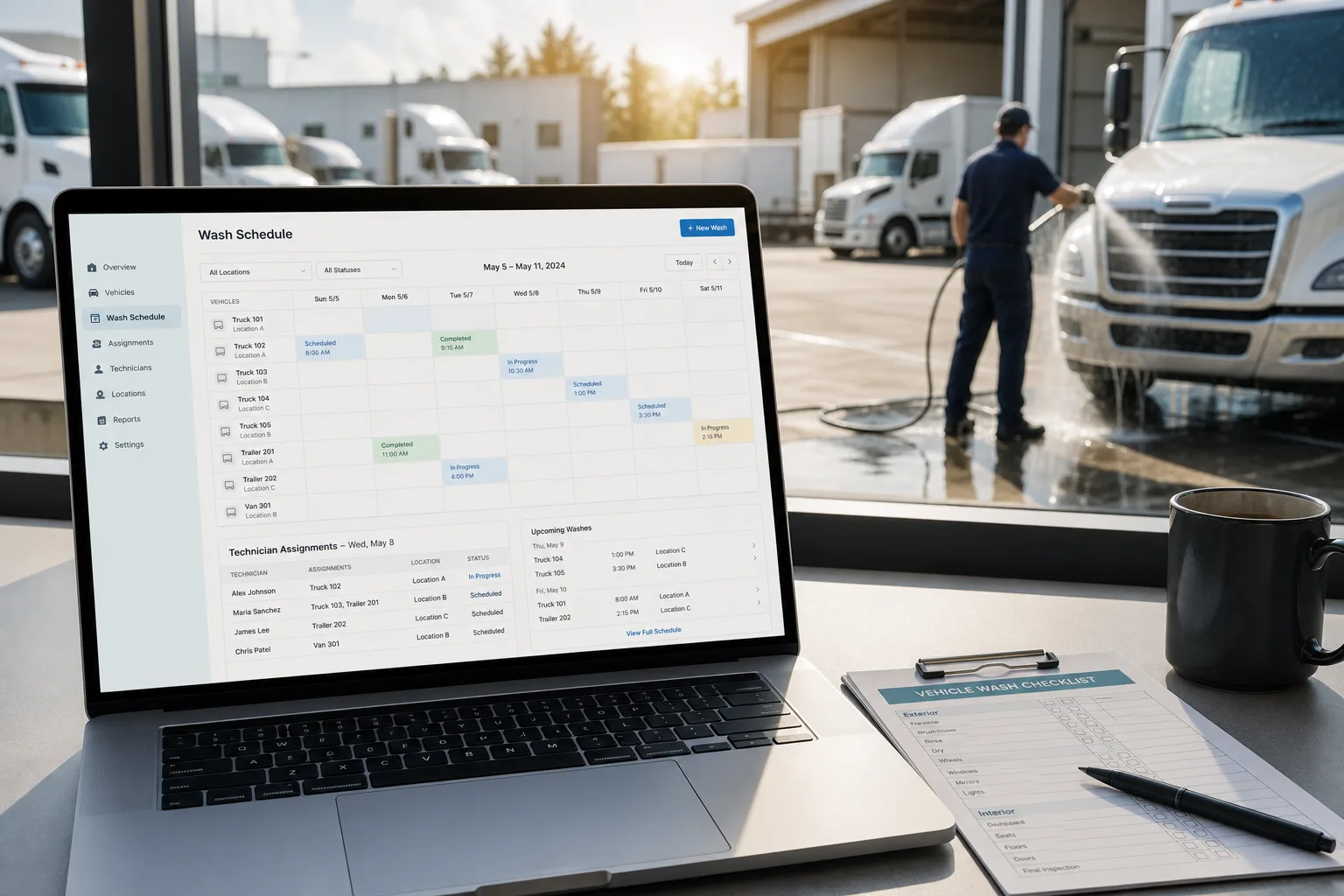Fleet Car Wash Management Software