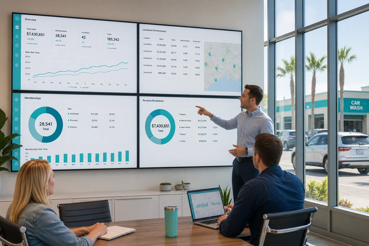 Car Wash Franchise Management Software