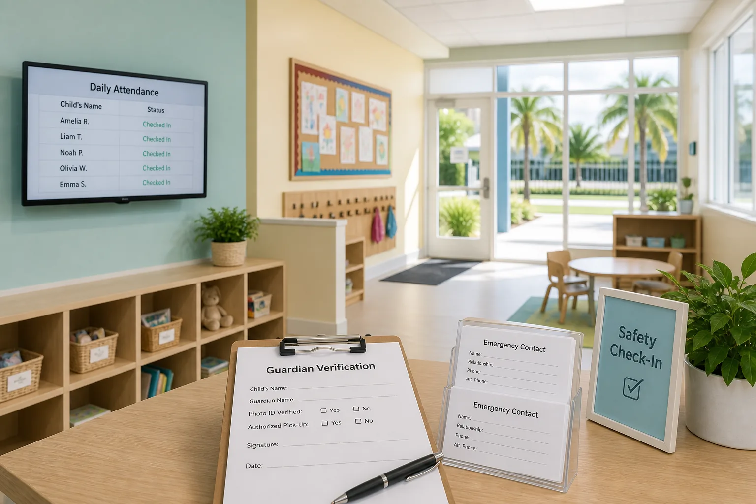 Child Attendance And Safety System