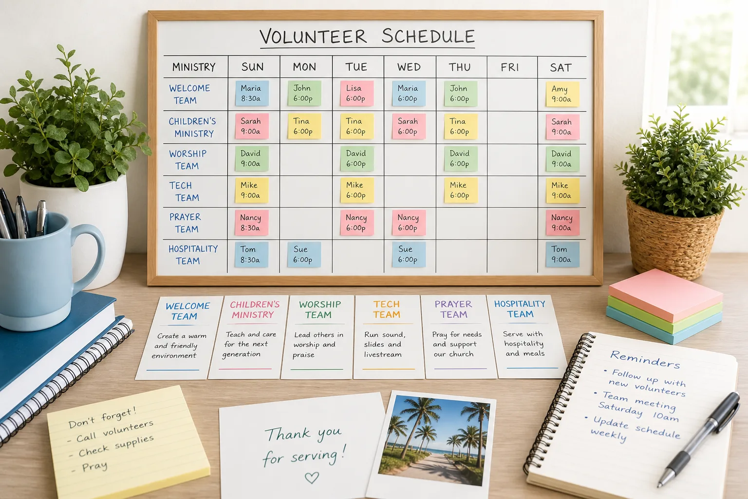 Volunteer And Ministry Management System