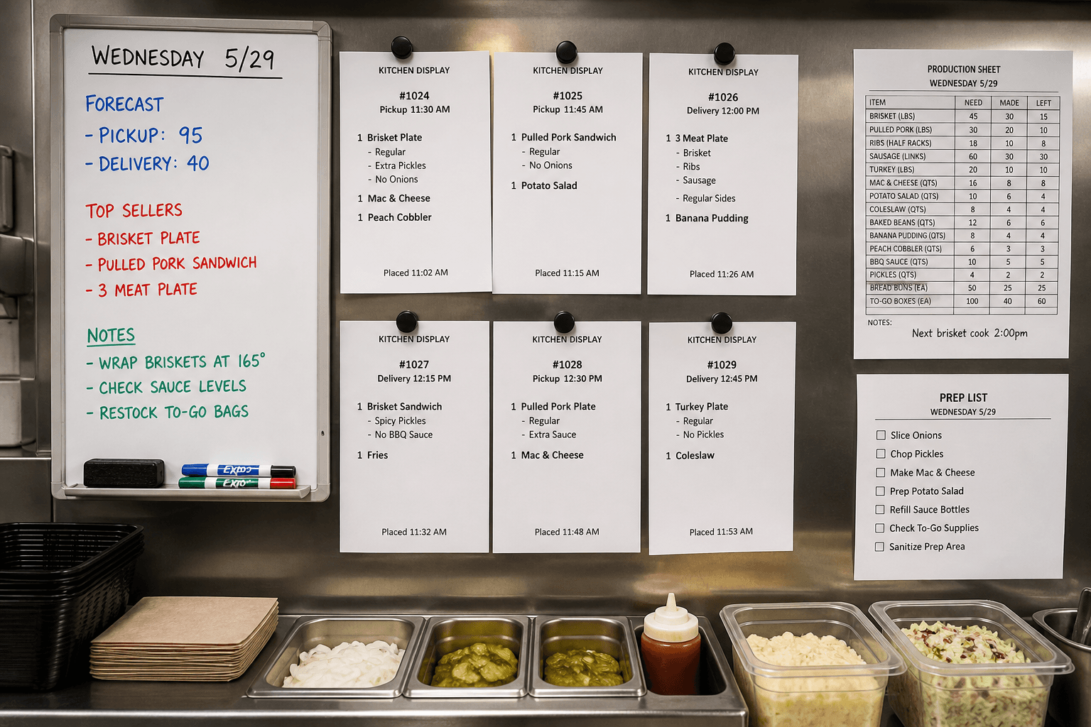 Virtual Restaurant Operations App
