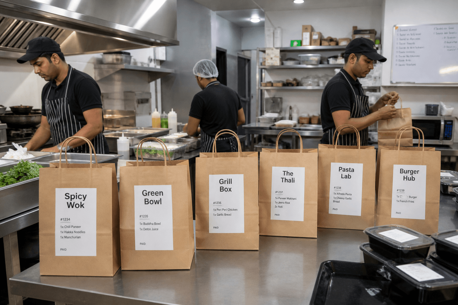 Multi Brand Cloud Kitchen Development