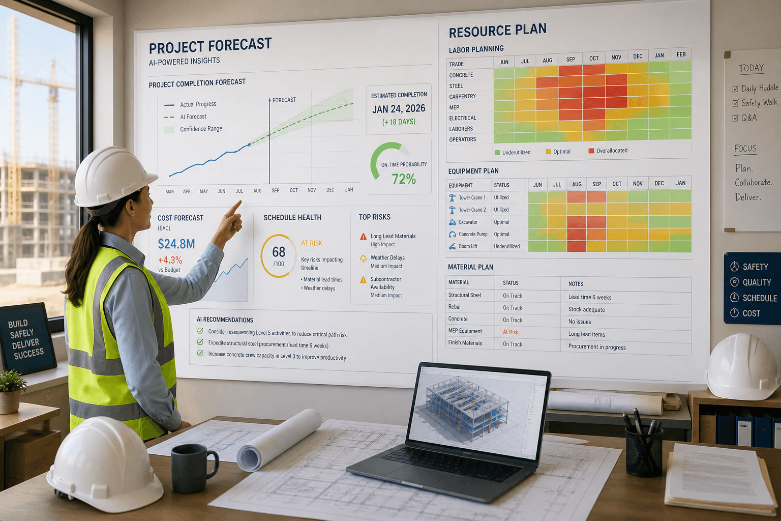 AI Powered Construction App Development