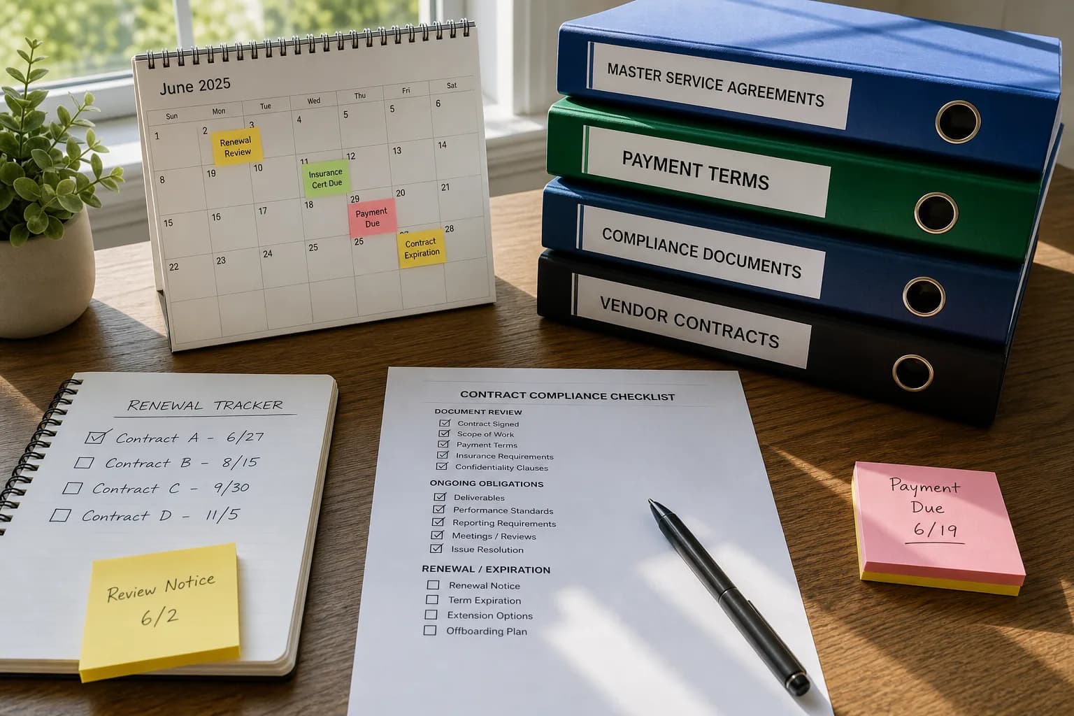 Contract Compliance And Obligation Management