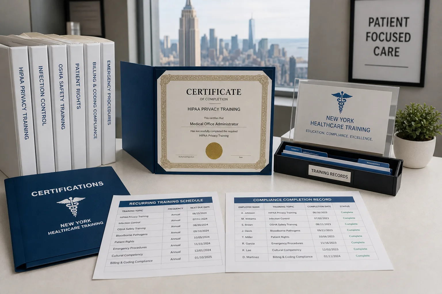 Healthcare Training Management Platform