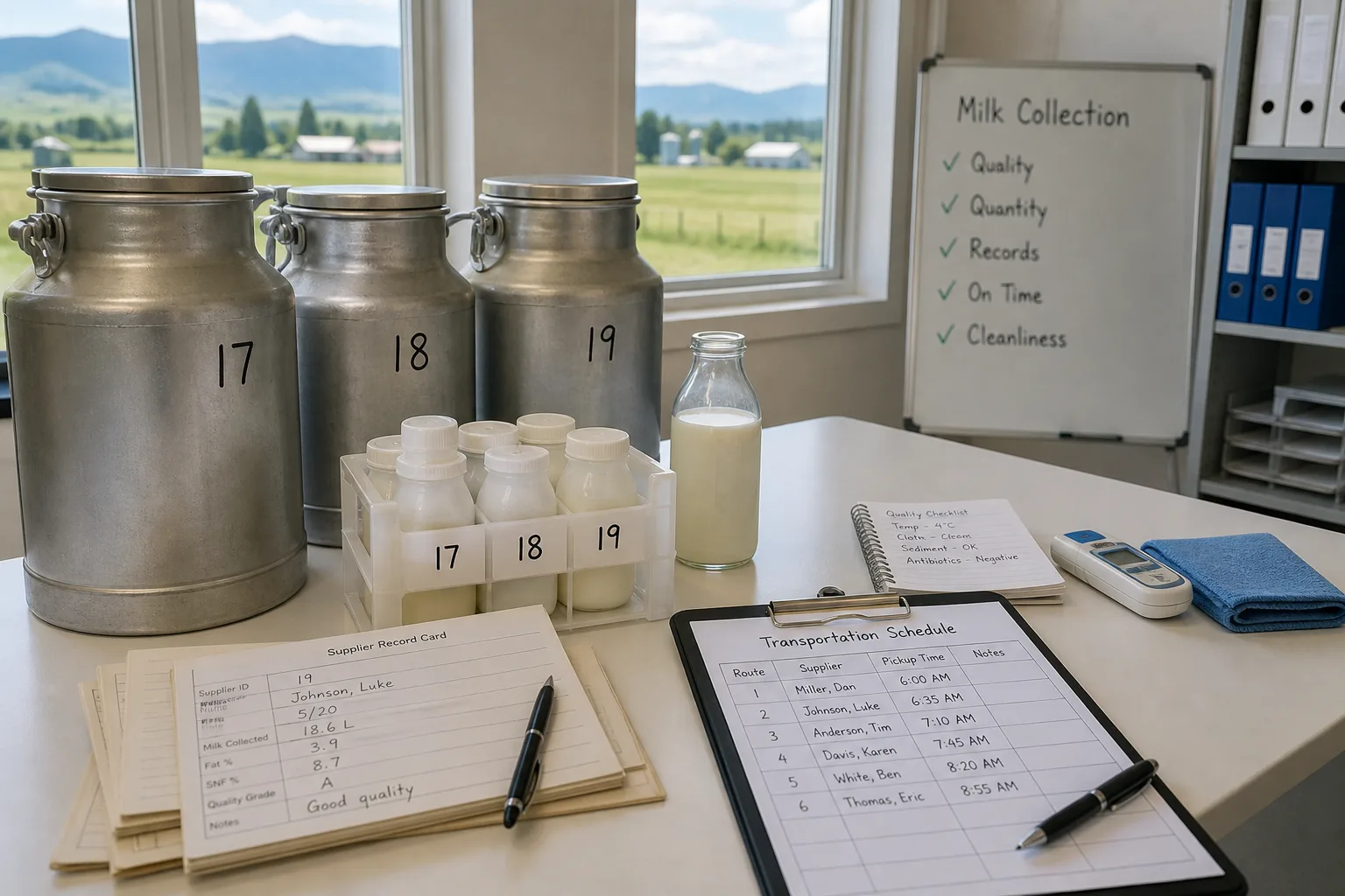 Milk Collection Management Solution