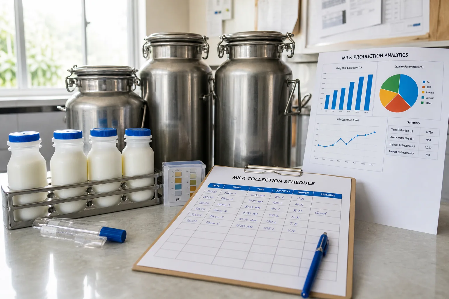 Milk Production Management Software