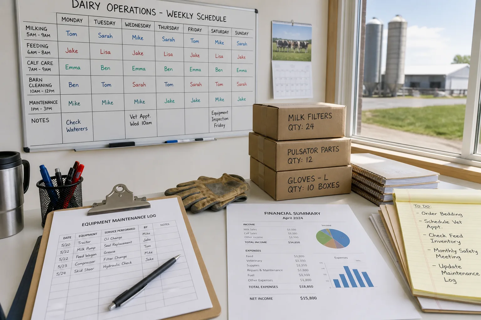 Dairy Farm Operations Management