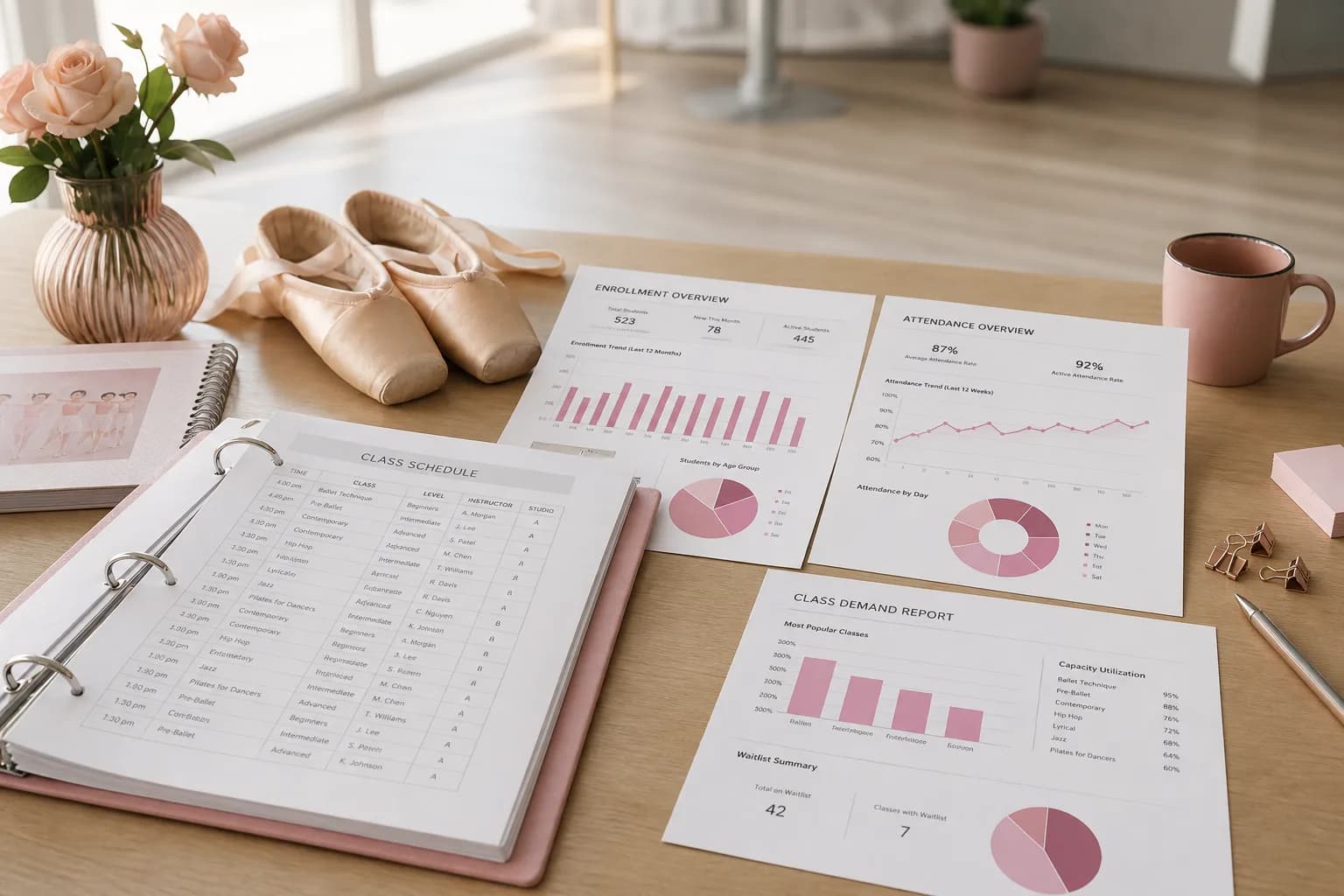 AI Powered Dance Studio Analytics Platform