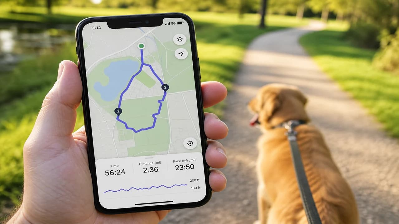 GPS Dog Walking App Development