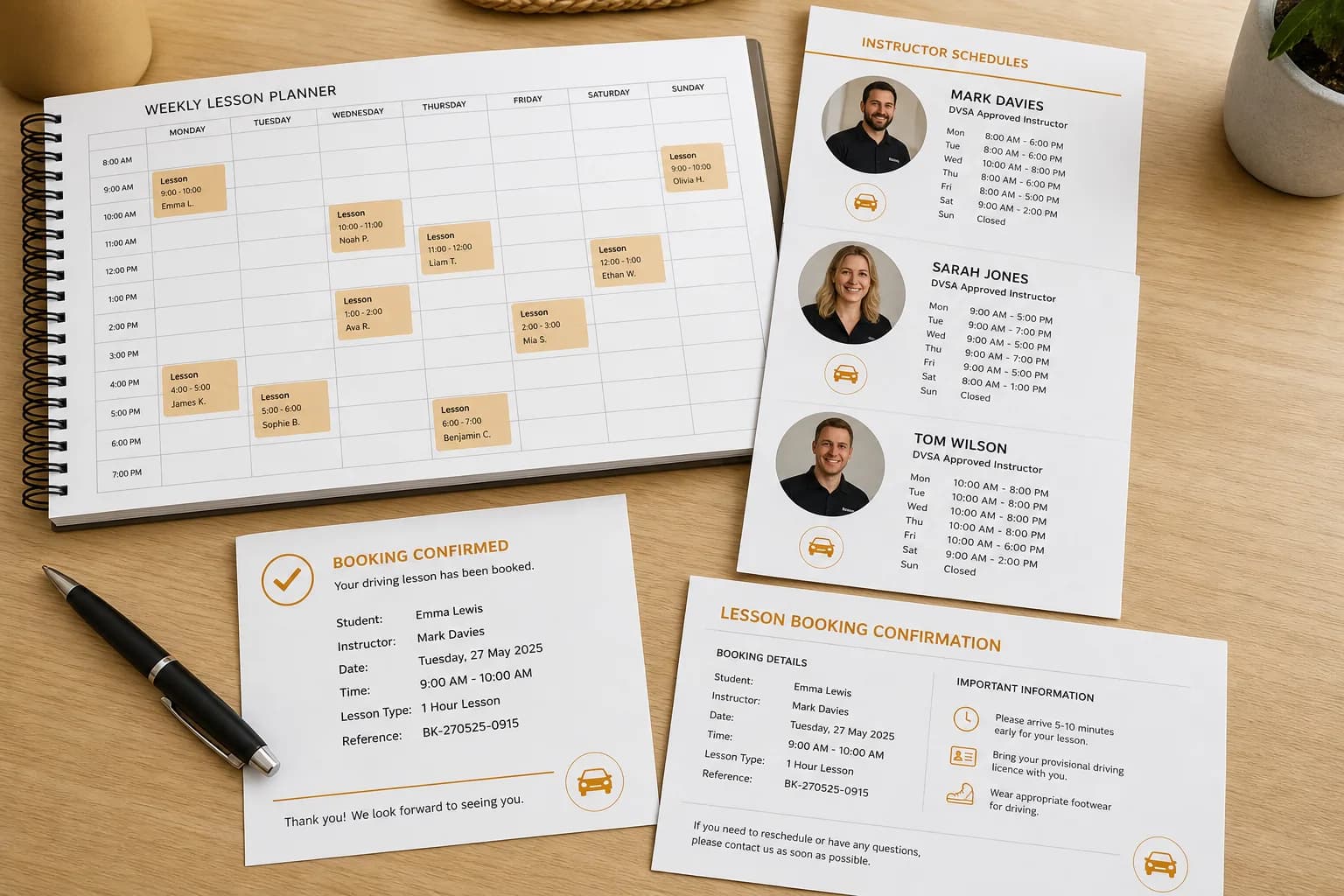 Driving Lesson Booking App Development