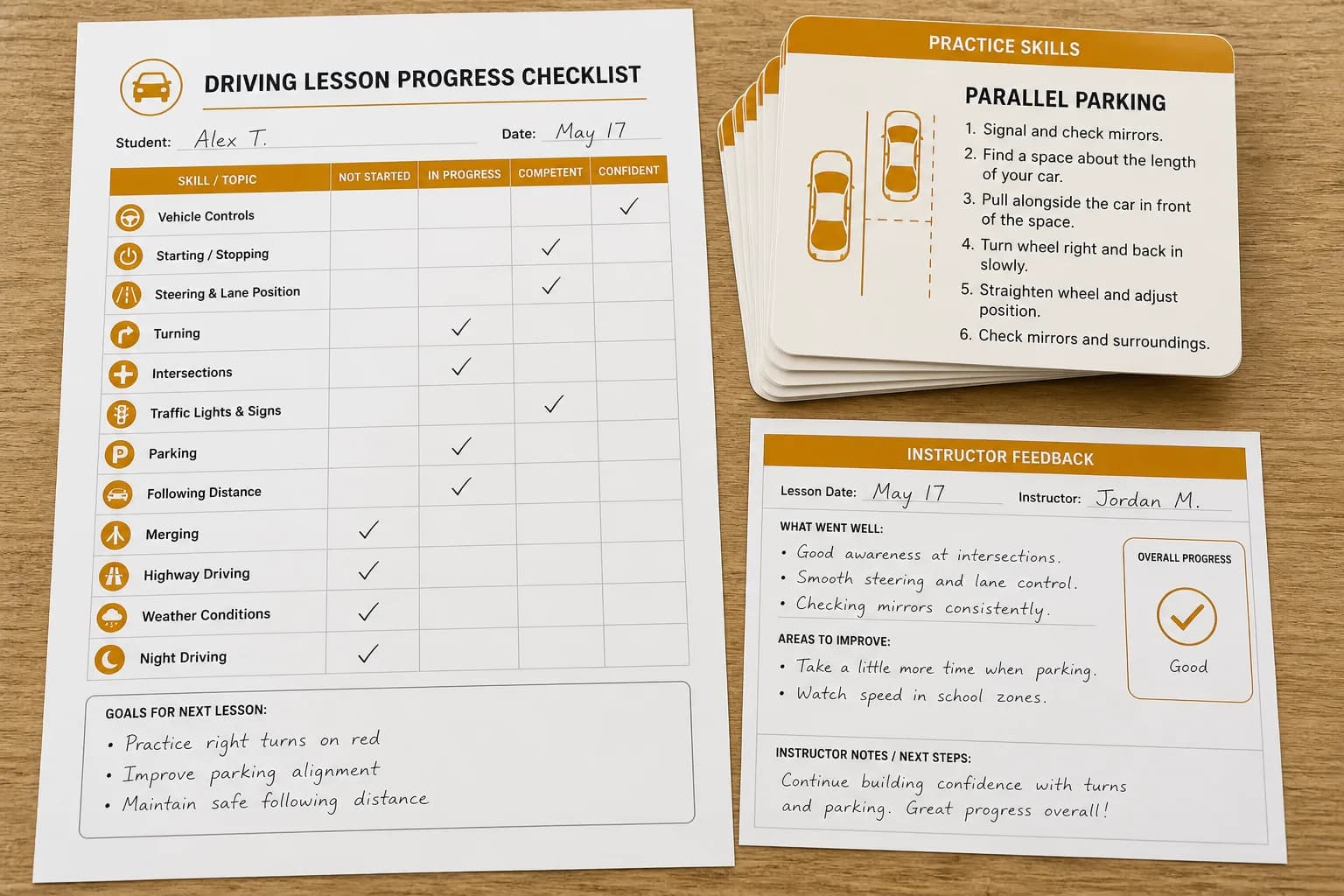 Driving Student Training App Development