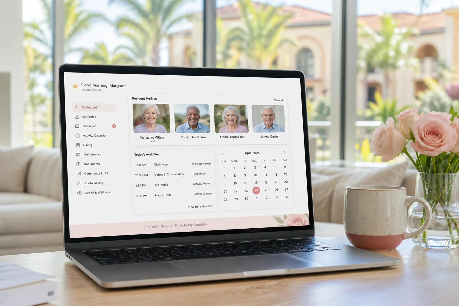 Assisted Living Resident Portal