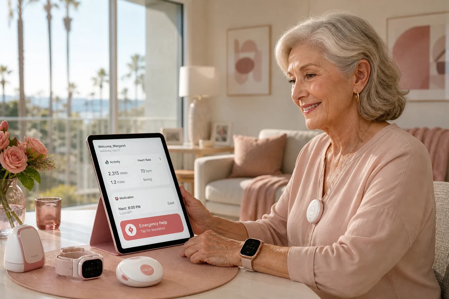 Senior Wellness Monitoring Application