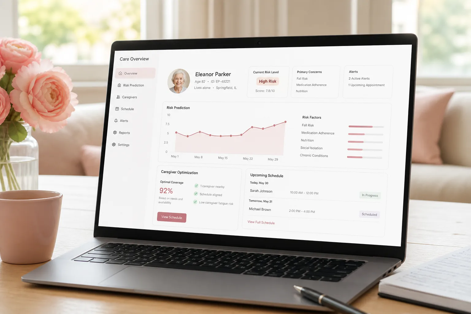 AI Powered Elder Care App Development
