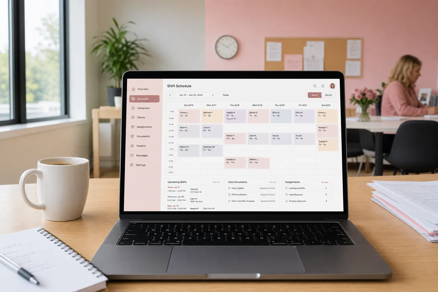Caregiver Management Platform Development