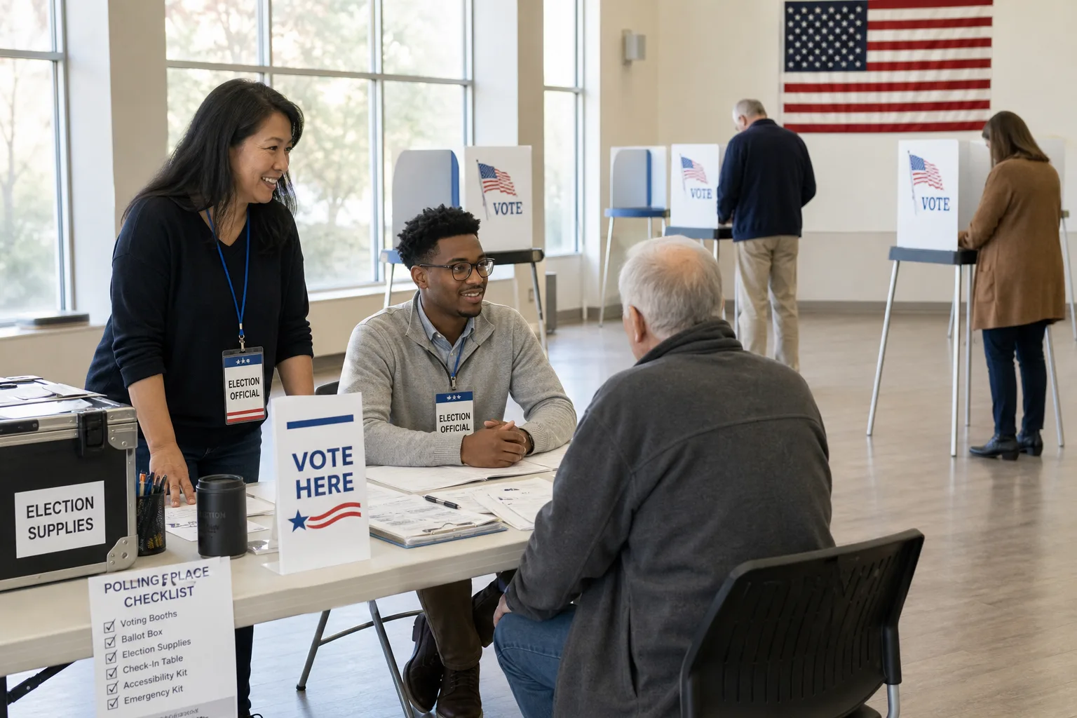 Polling Place Management Software
