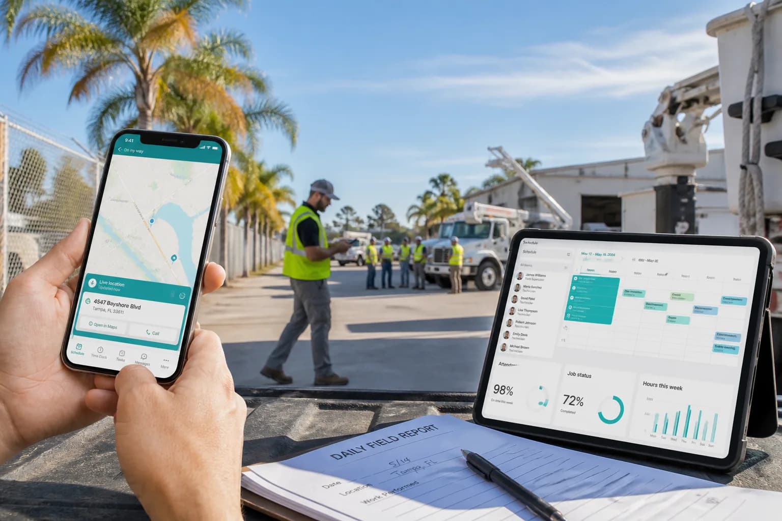 Field Workforce Management Application