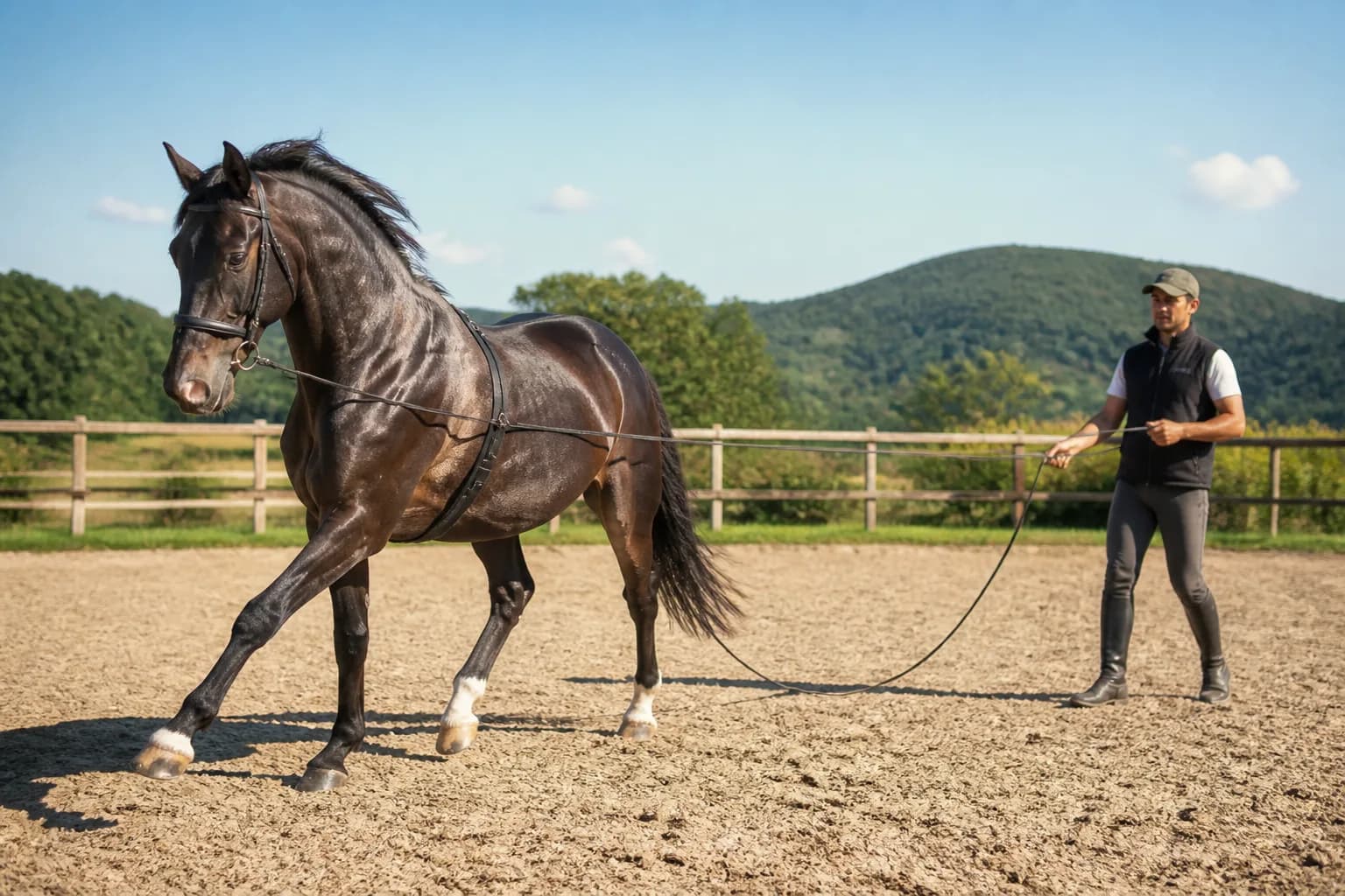 Equestrian Training Platform