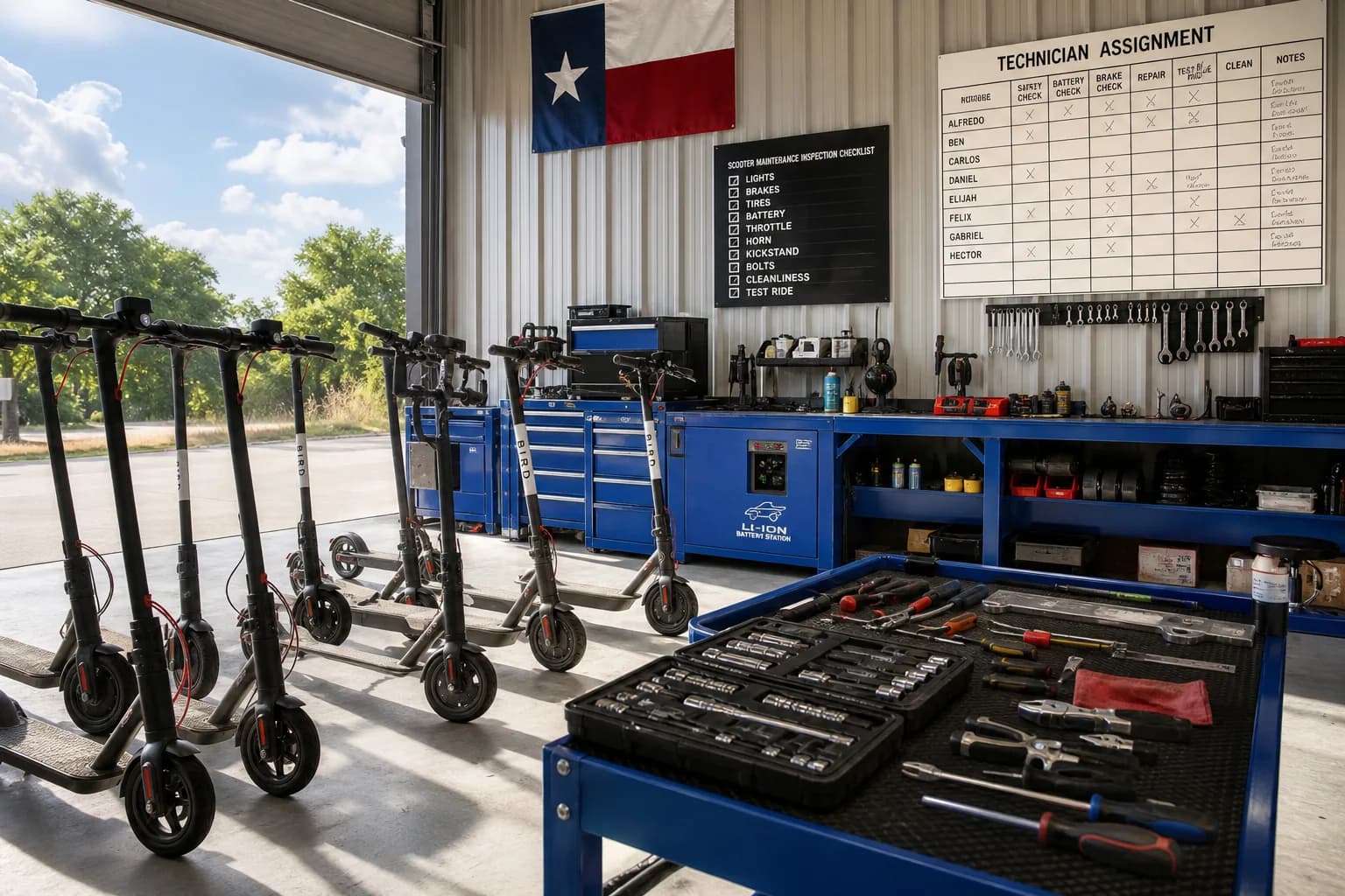 Scooter Maintenance Management Platform