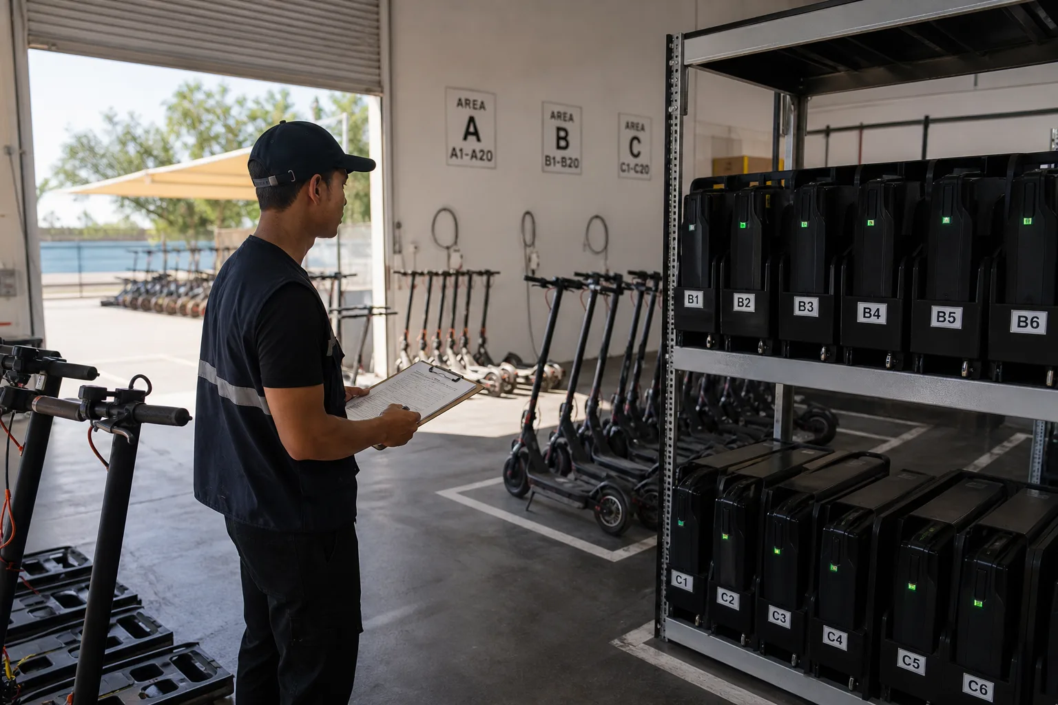 Scooter Fleet Management App Development