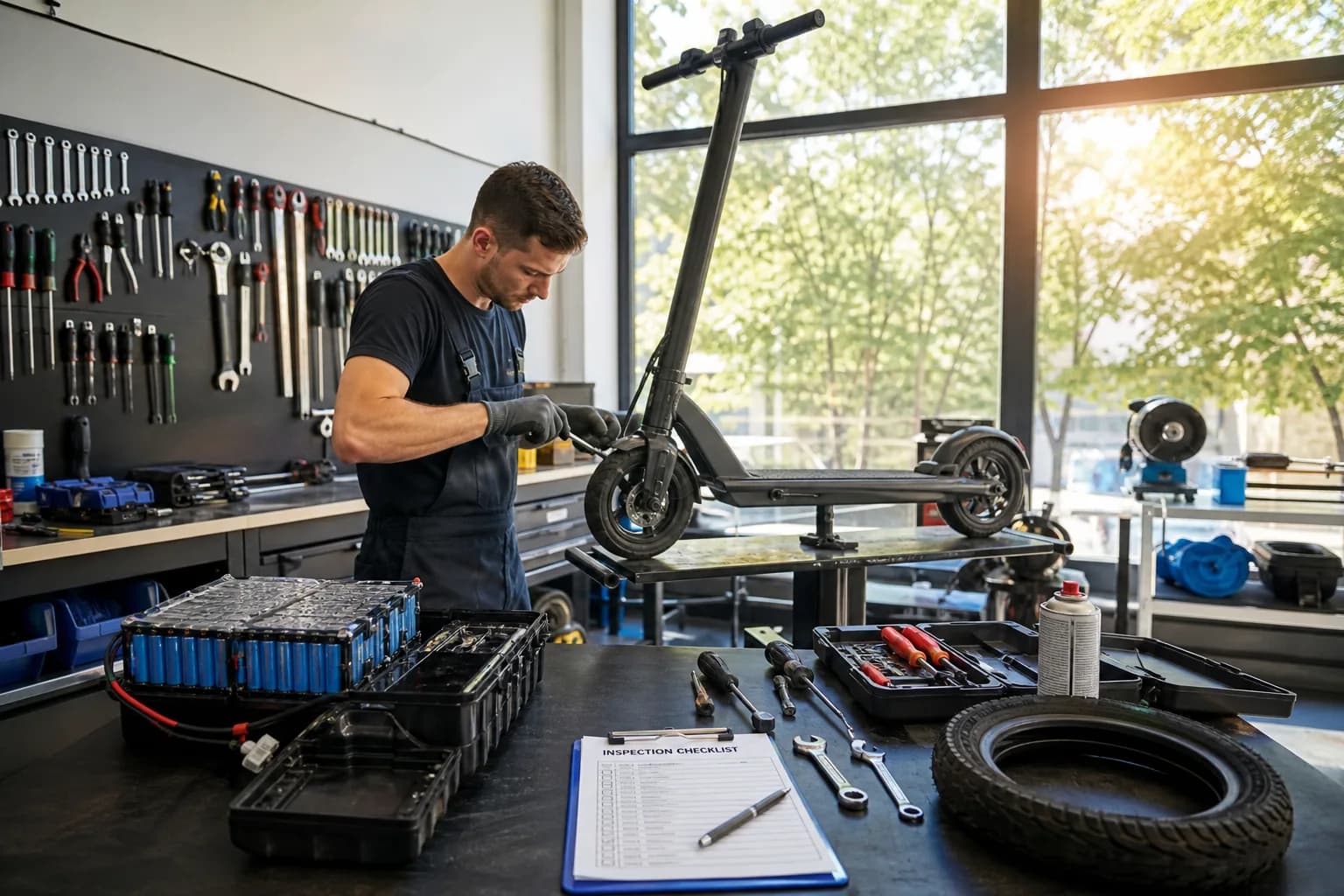 Scooter Delivery And Maintenance App Development