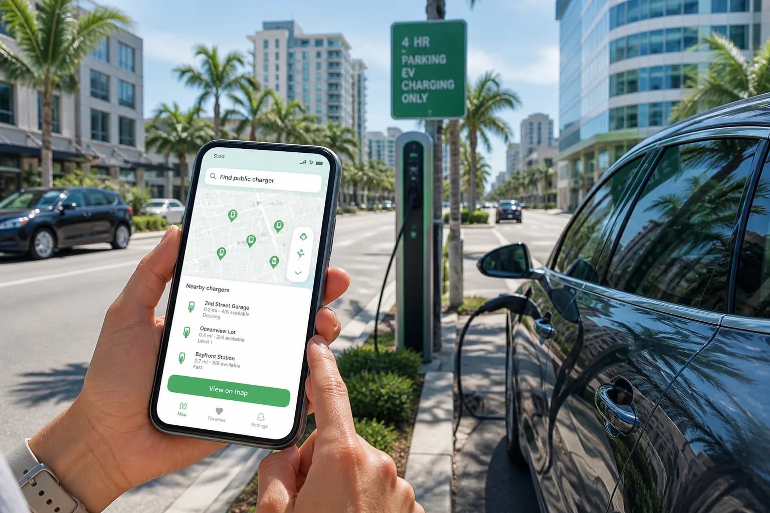 Smart City EV Charging Application