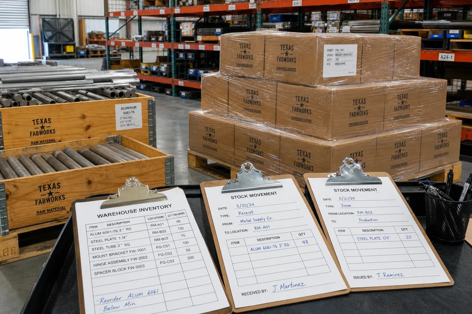 Factory Inventory Management System