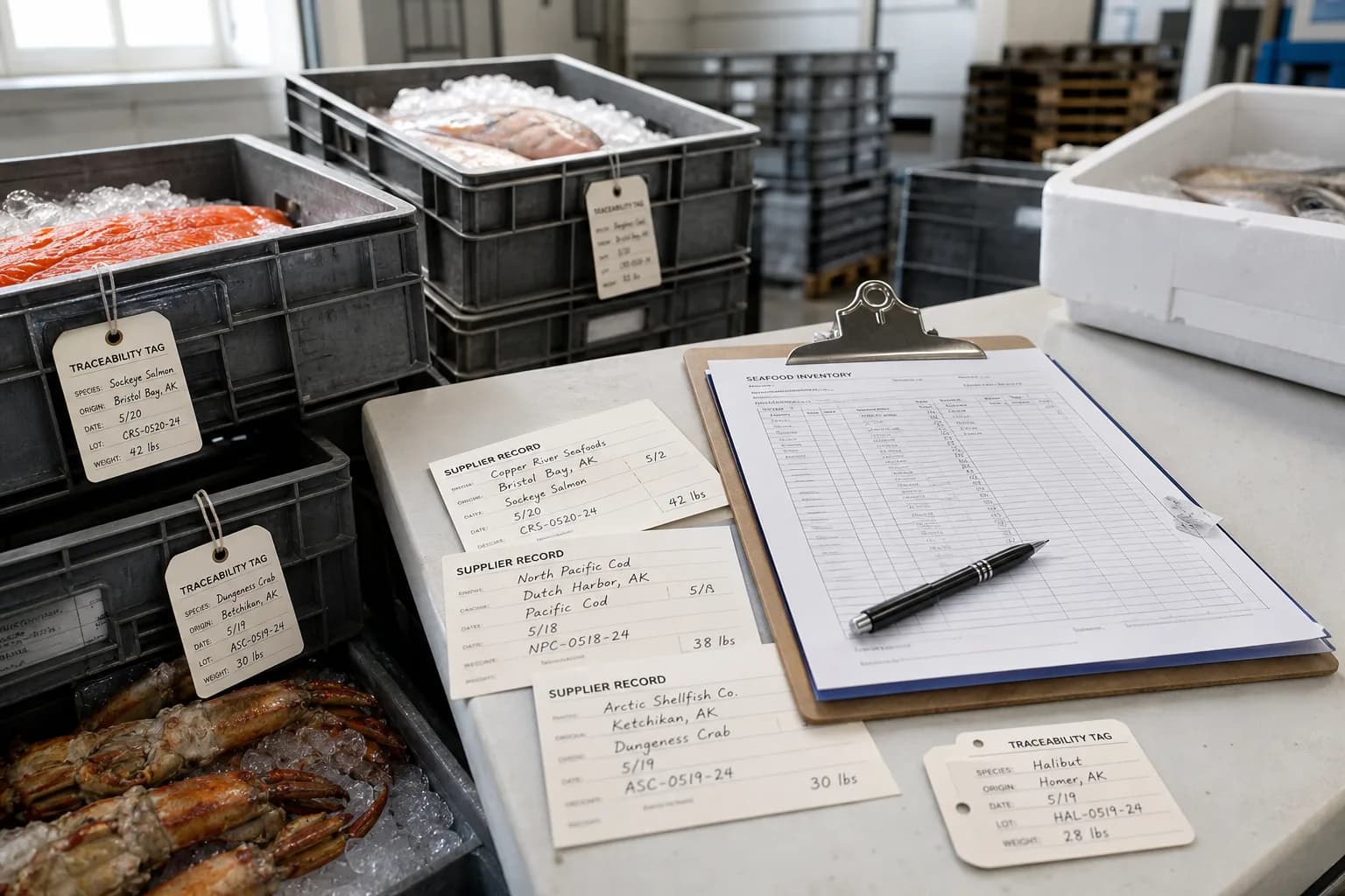 Seafood Inventory Management System