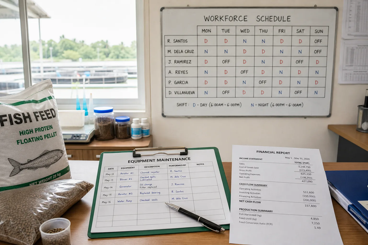 Fish Farm Operations Management