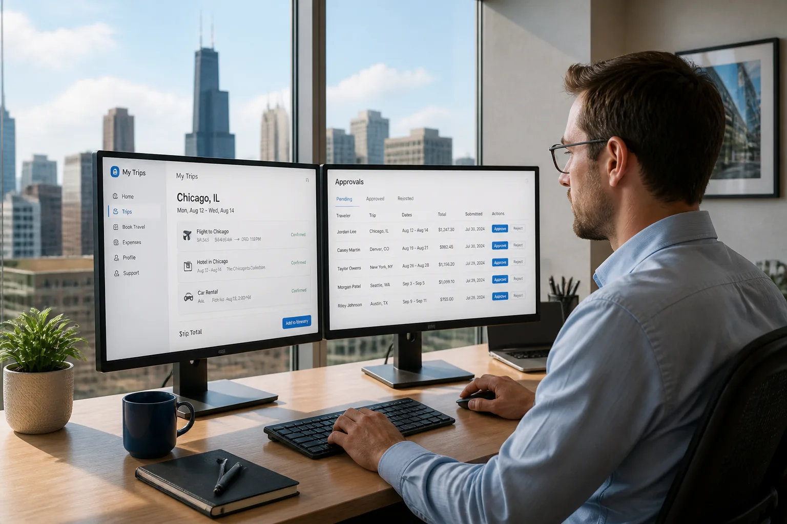 Corporate Travel Management Platform