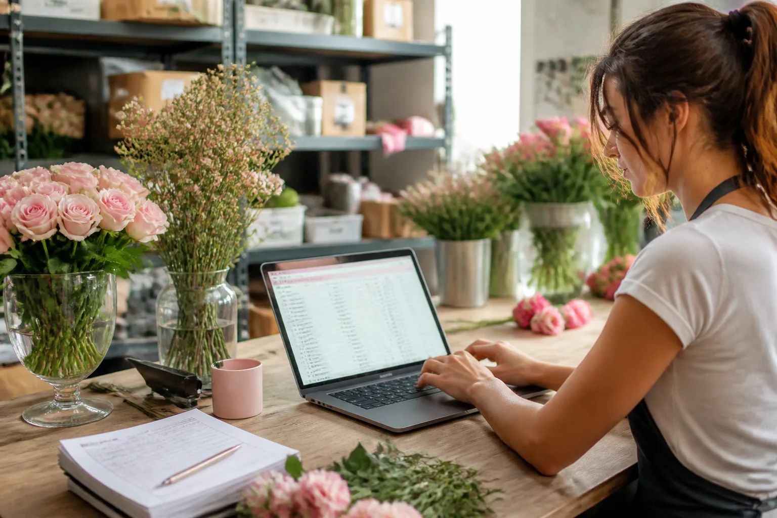 Inventory and order management with seasonal stock and warehouse workflows