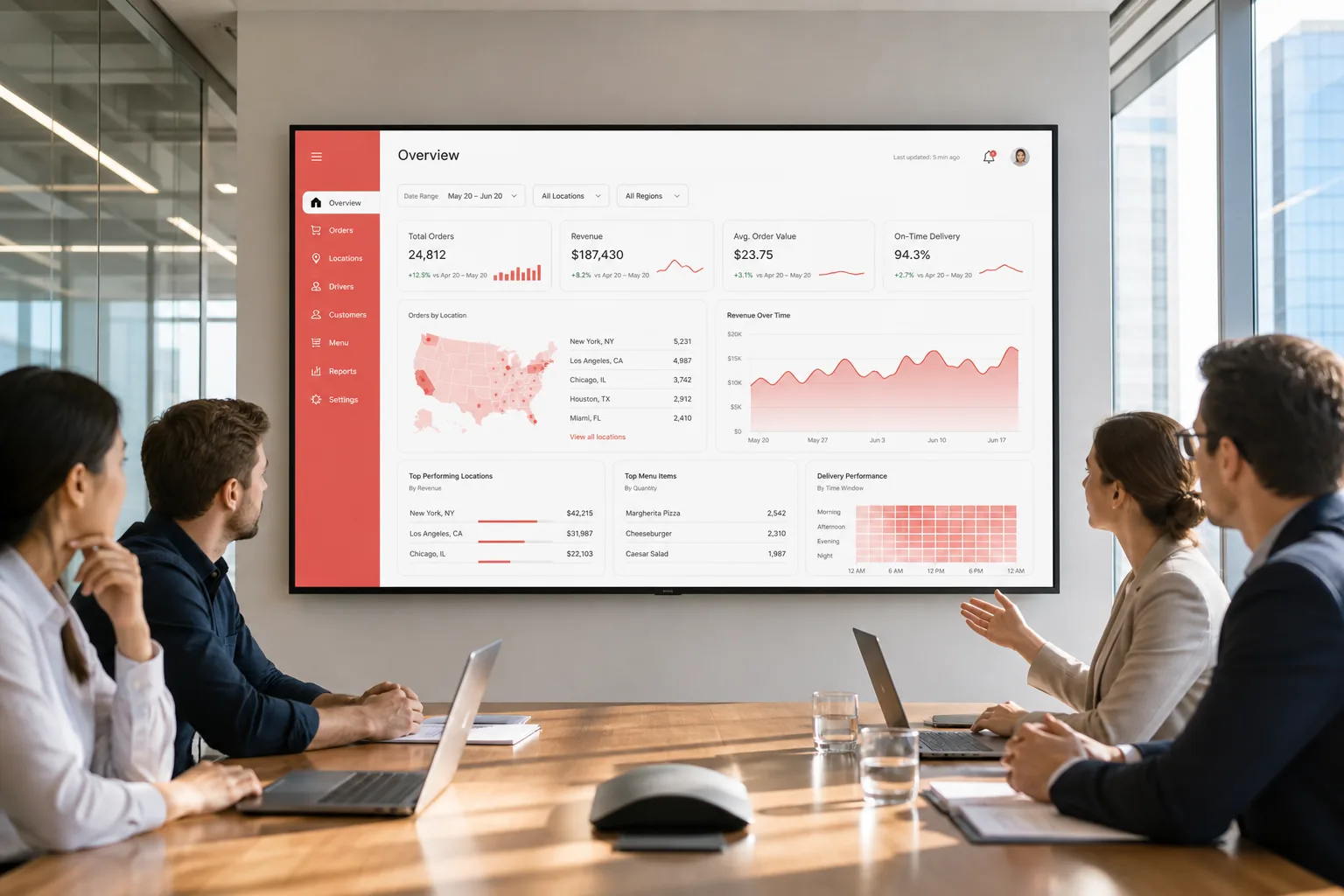 Enterprise Food Delivery Solution