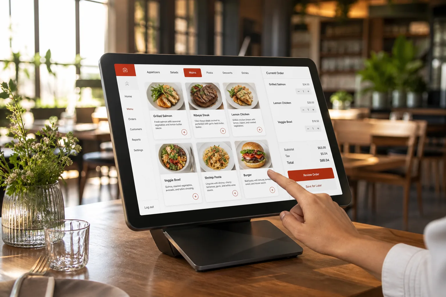Restaurant Ordering Application
